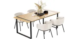 Dining Tables Set 3D model