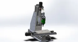 DIY CNC Milling Machine 3D print model
