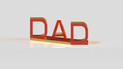 #DIY DUAL NAME IN SINGLE KEYCHAIN DESIGN TUTORIAL || #DUALLETTERING #DIY #3DILLUSIONKEYCHAIN