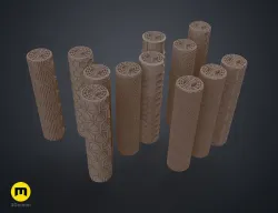 DnD terrain rollers TILES 3D print model