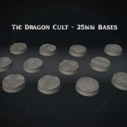 Dragon Cult - 25mm Infantry Bases