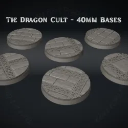 Dragon Cult - 40mm Cavalry Bases