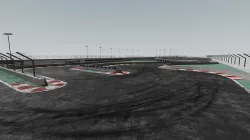 Drifting Race Track 3D model