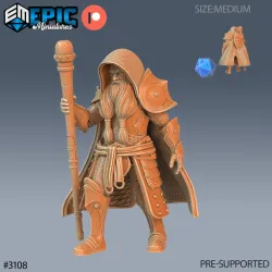 Dwarf Cleric Player Character / Little Villager / Mysterious Halfling / Half Gnome / Dwarfen Encounter