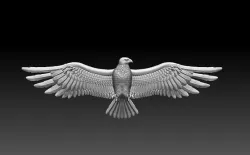 eagle 3D print model