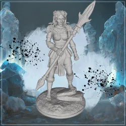 Elf spearwoman 1