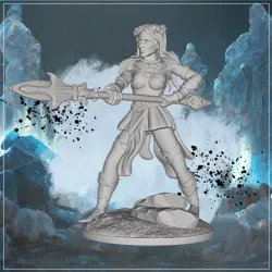 Elf spearwoman 2