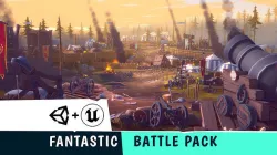 FANTASTIC - Battle Pack Low-poly 3D model