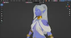 Fantasy Elf 3D model