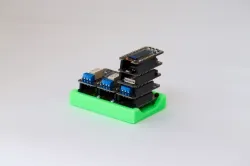 FeatherWing Triple Mini Bumper