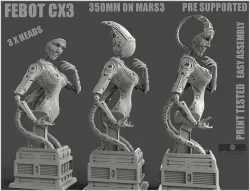FeBot C3X 3D print model