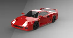 Ferrari F40 Surafce Model