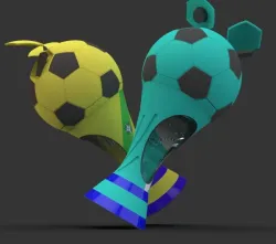 FIFA WC trophy themed drinks bottle