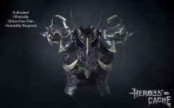 Final Fantasy XIV - Drachen Armor - Body 3D print model