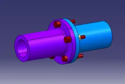 Flangecoupling