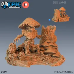 Fungus Tree / Infested Treant / Mushroom Creature / Twig Warrior / Forest Spirit / Swamp Encounter