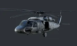 GAME READY Sikorsky UH60 Black Hawk Helicopter Low-poly 3D model