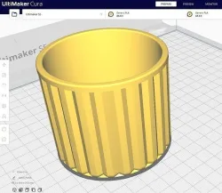 Garden Pot 05 3D print model