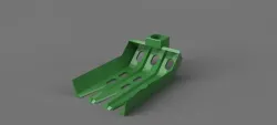Garden Weeding tool-90° adaption for 23mm diameter broom handle