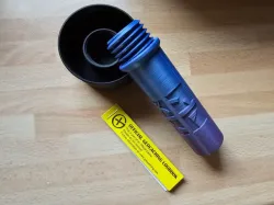 Geocache Container for 60 mm pipe posts