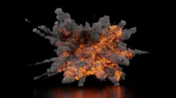 Grenade Explosion 3D model