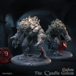 Guhm, the Candle Golem