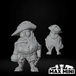 Halfling Adventuring Bard