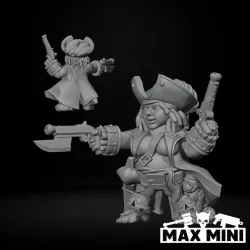 Halfling Adventuring Pirate
