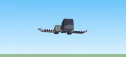 Hawk missle craft Free 3D model