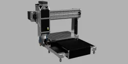 Heavy Alu-Steel CNC Mill/Router