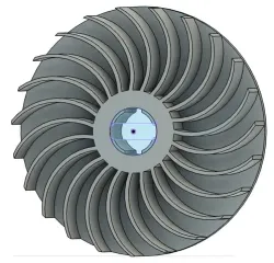 Hecht 611 ventilátor, motor fan
