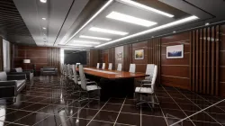 HQ ArchViz Conference Room Low-poly 3D model