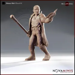 Human Male Wizard 01