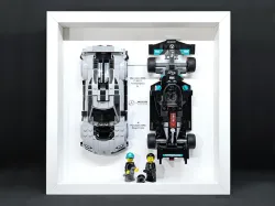 IKEA Sannahed insert for LEGO Speed Champions racing/formula cars (3D + 2D printed)