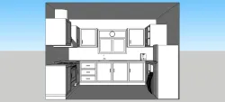 kitchen mock-up