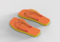 Ladies Sandal  3D print model
