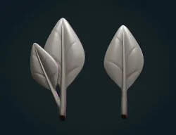 Leaves leaf 3D print model
