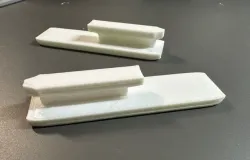 LEGO "art" command strip mount