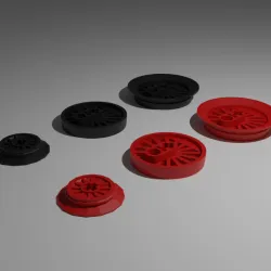 LEGO Train Wheels