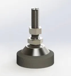 Load cell leveling foot 1/2-20 UNF weighing scale adjustment leg