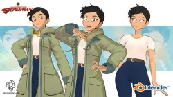 Loise Lane Tomboy version 3D model