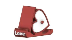 Love Standphone or tablet with slipcase 3D print model