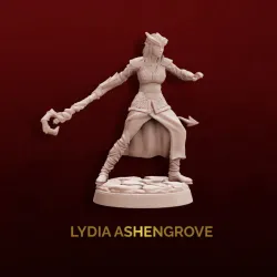Lydia Ashengrove - Tiefing Druid