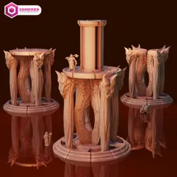 Magma Pillars (3 variants) - Magmakeeps