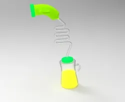MALE URINAL 3D print model
