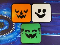 McDonalds Boo Bucket Coasters