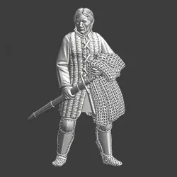 Medieval Knight (Birger Jarl) at camp