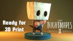 Mono Little nightmares 2   3D print model