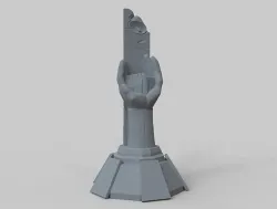 Monument in Chernobyl 3D print model