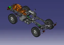 motorized chassis 150 hp